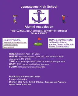 JHS Alumni Association Golf Tournament