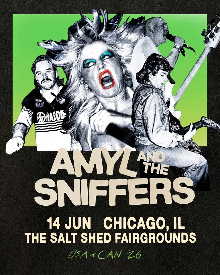 Amyl and the Sniffers at the Fairgrounds outside the Salt Shed