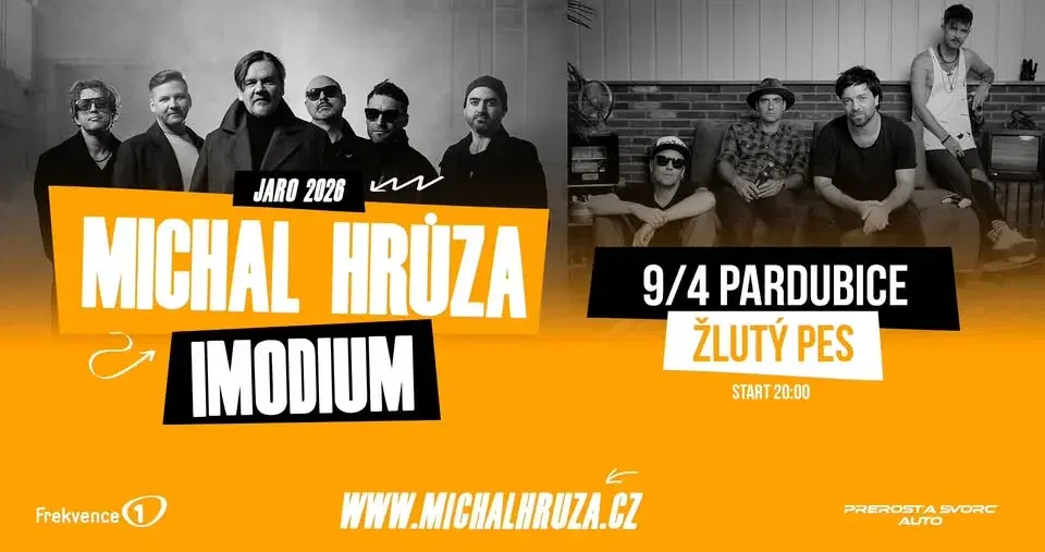 Michal Hrůza X Imodium - Pardubice