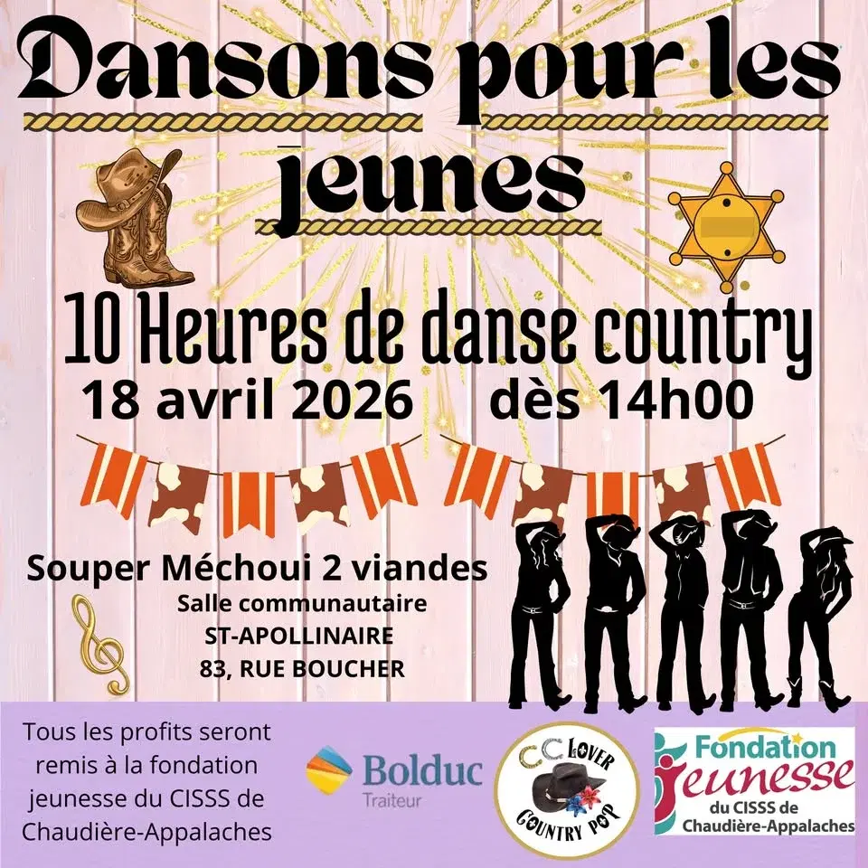 10h de danse ''Dansons pour les jeunes'' de la DPJ