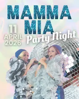 MAMMA MIA! Party nightđȘ©đđž( FULLY BOOKED)