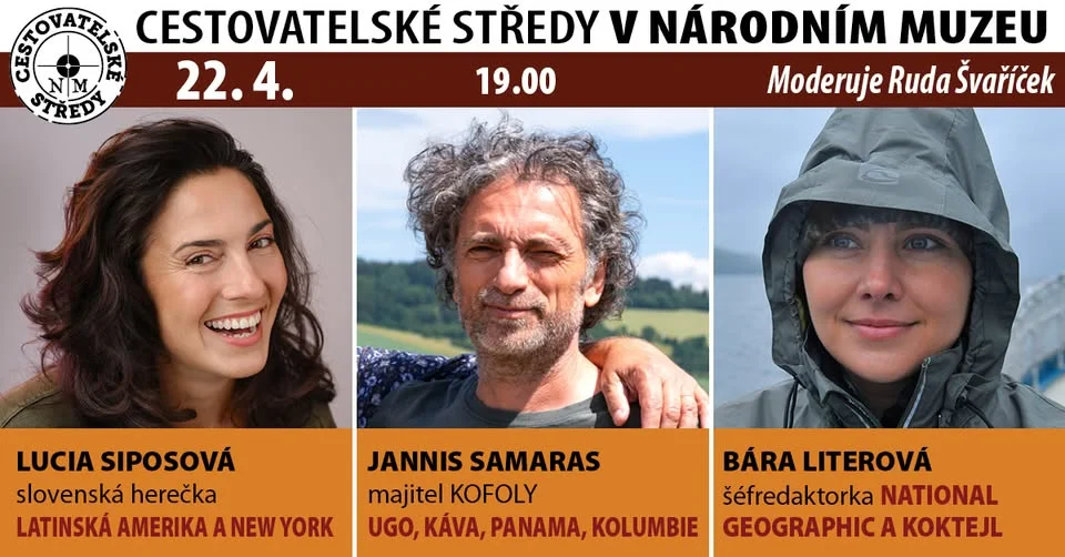 Cestovatelské středy v NM: Siposová, Samaras, Literová