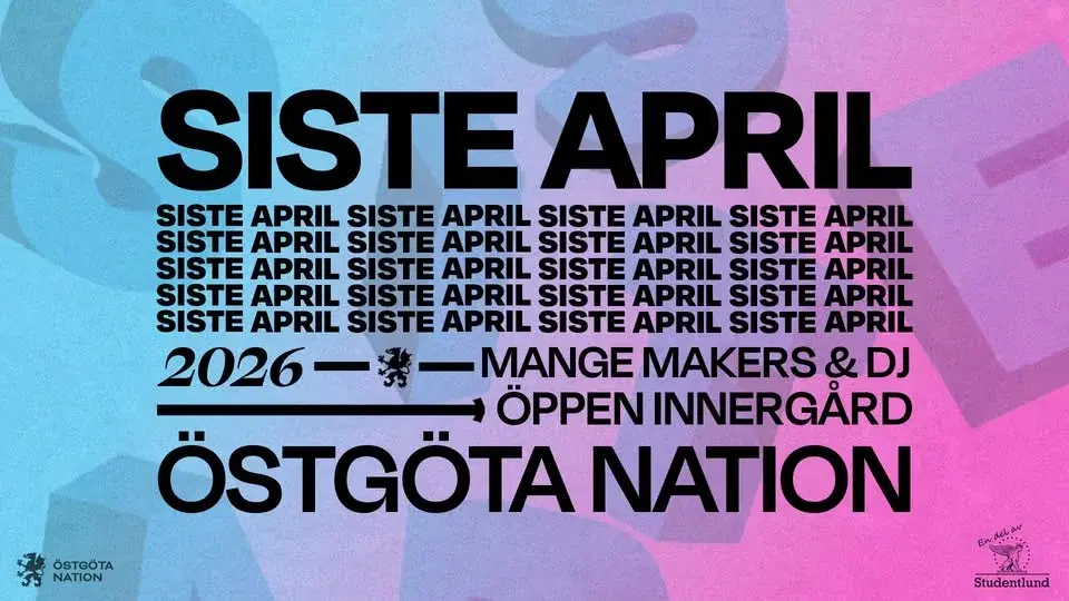 SISTE APRIL 2026 - ÖSTGÖTA NATION
