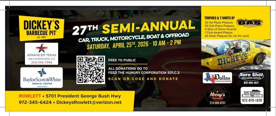 27th Semi-Annual Car Truck Motorcycle Boat and Offroad Show n Shine