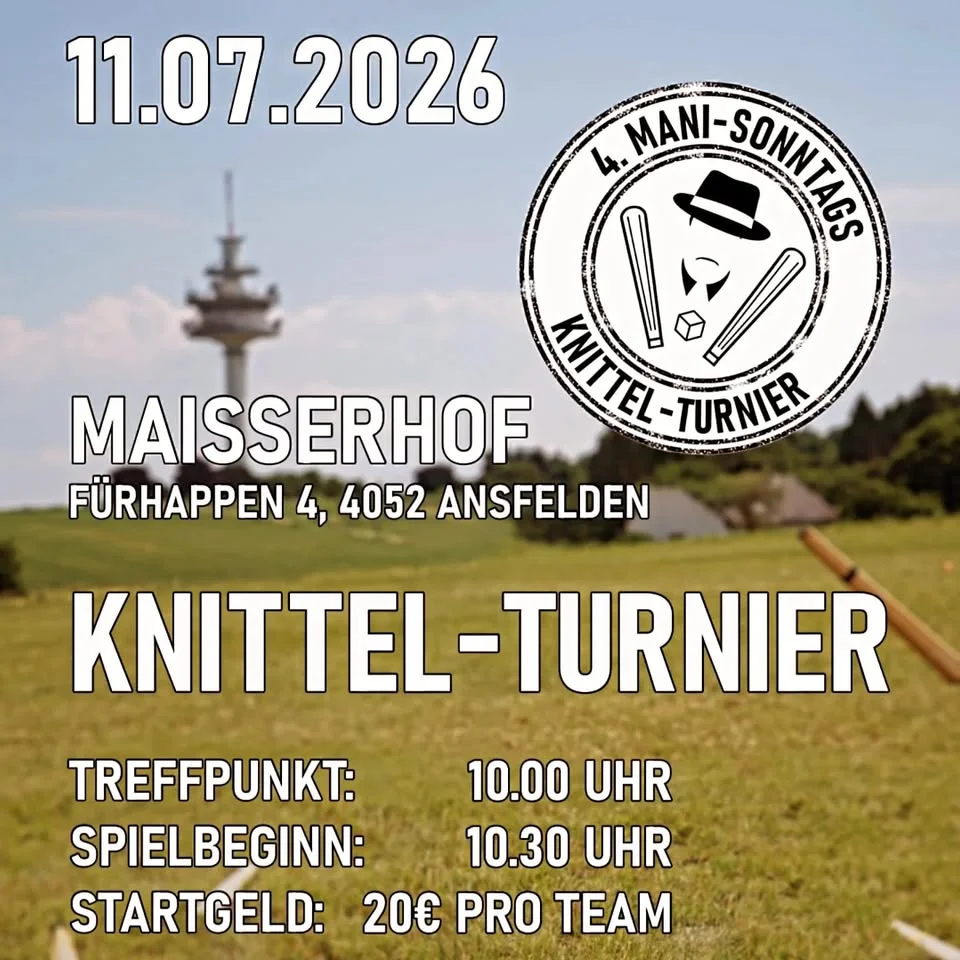 4. Mani Sonntags Knittelturnier