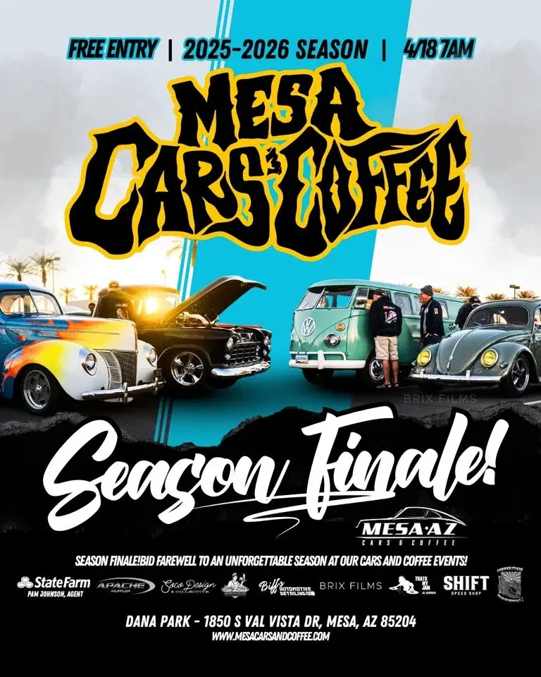 Mesa Cars & Coffee - 2025-26 Season Finale