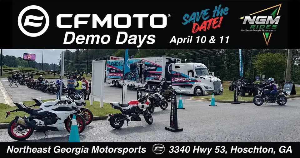 CFMoto Motorcycle Demo Rides