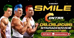 ⭐️ 09.05.2026 Starachowice ⭐️ Kabaret Smile - w programie CONTRA