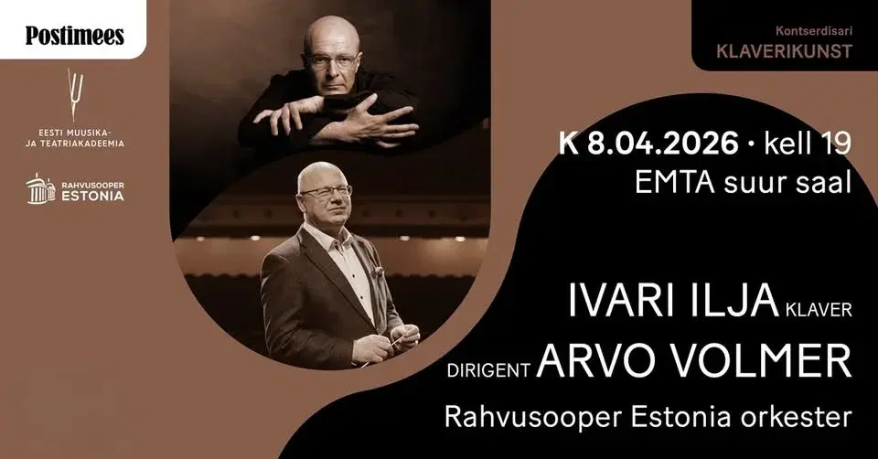 Klaverikunst. Ivari Ilja (klaver), RO Estonia orkester, dirigent Arvo Volmer