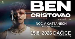 Noc v Kaštanech 2026: BEN CRISTOVAO & HOSTÉ