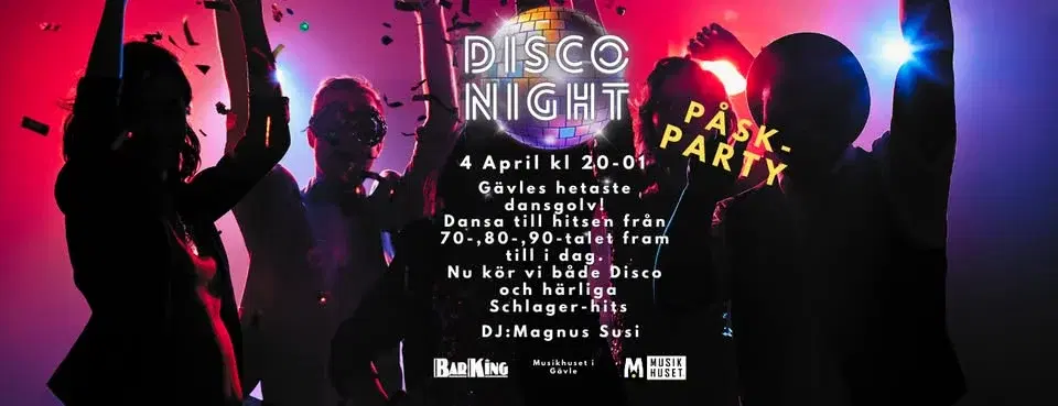 Disco Night Påsk Party