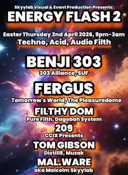 Energy Flash 2 - Techno, Acid, Audio Filth.