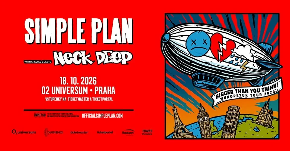 Simple Plan (CA) + special guest: Neck Deep & Charlotte Sands