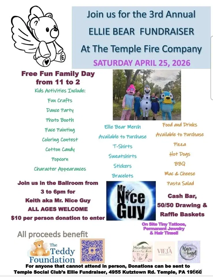 ELLIE BEAR FUNDRAISER