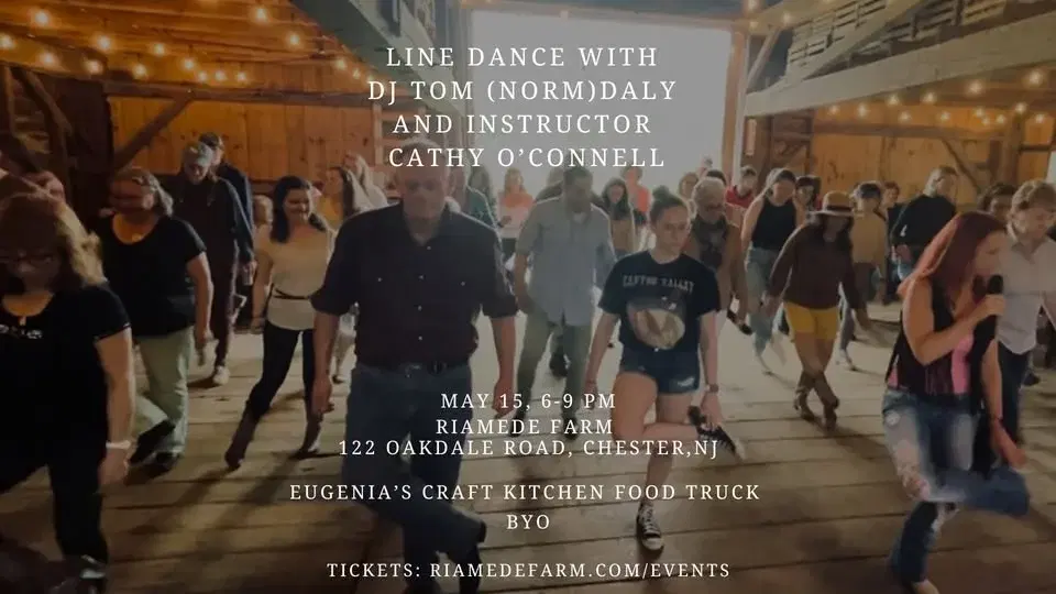Line Dancing at Riamede Farm