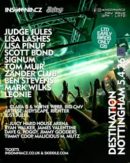 April 5th | Trance & Hardhouse | Insomniacz