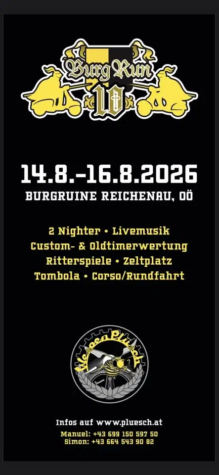 10. Burgrun, 45 Jahre Wespen Plüsch