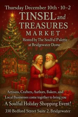 đâš The Tinsel & Treasures Market âšđ at Bridgewater Dome