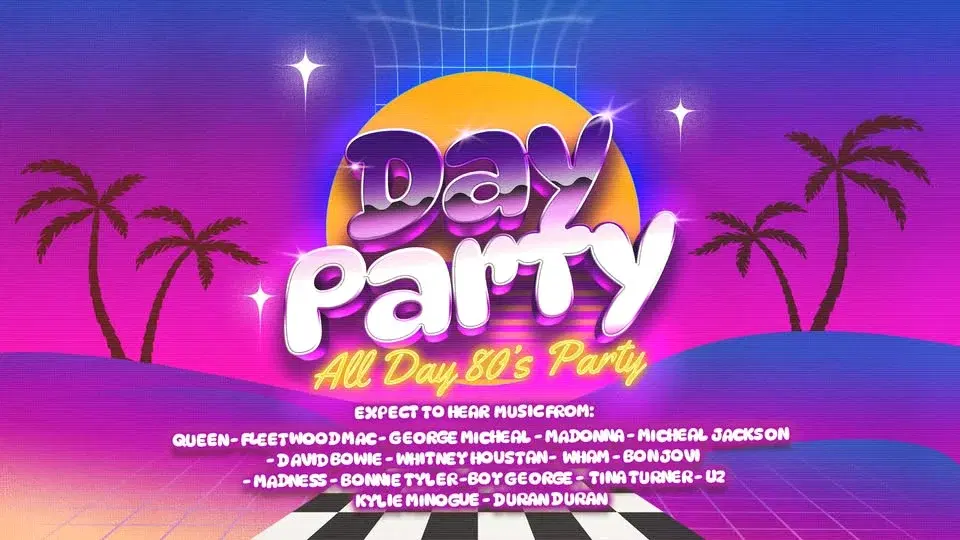 80s Day Party comes to Glasgow!