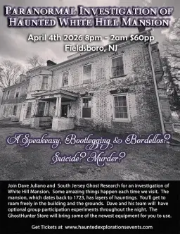Investigation of White Hill Mansion