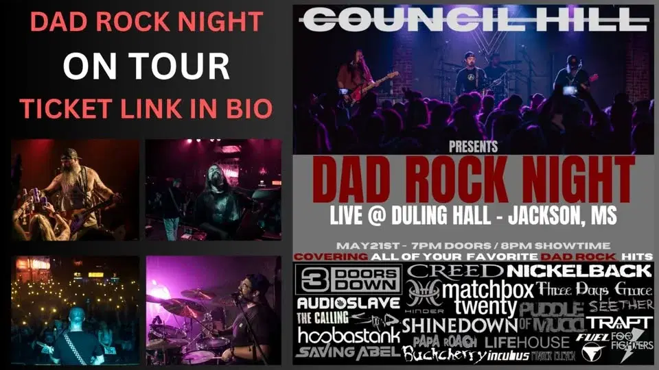 "Dad Rock Night" (2000s Rock Tribute) presented by Council Hill