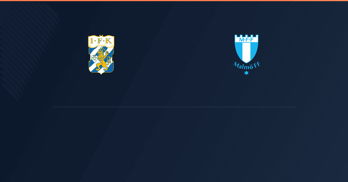 IFK Göteborg vs Malmo FF