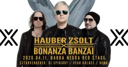 Barba Negra - Hauber Zsolt X Bonanza Banzai Évindító Nagykoncert 2026.04.11. Barba Negra Red Stage