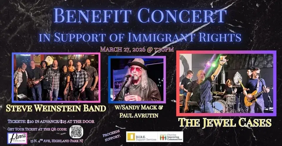 Benefit Concert: Music for Good: Steve Weinstein Band w/Sandy Mack & The Jewel Cases