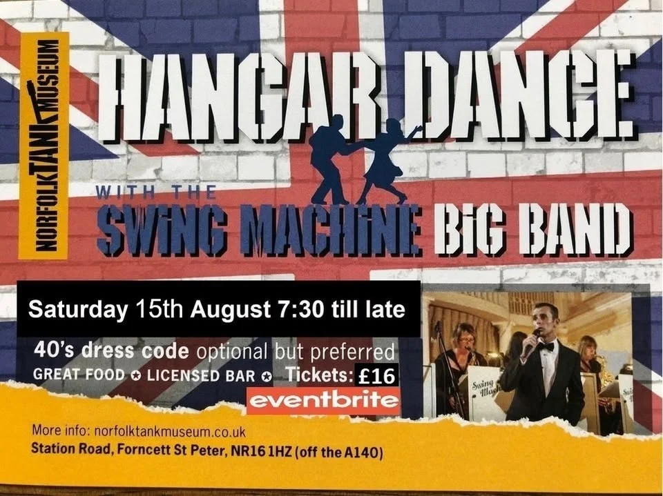 1940s Hangar Dance Saturday 15th August 2026