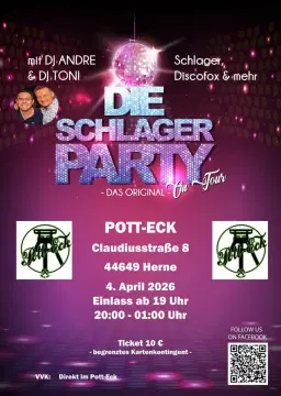 Schlager Wahnsinn - Die Schlager Party goes Herne