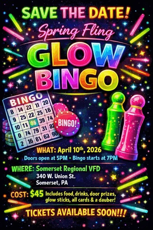 Spring Fling Glow Bingo