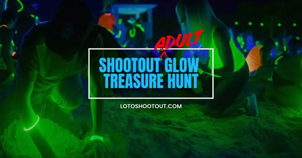 Shootout Adult Glow Treasure Hunt