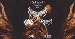 NecroticGoreBeast, Carrion Vael, & Atoll LIVE at Frankies Saturday May 2nd at Frankies