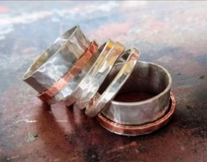 Sterling Silver Spinner Ring Workshop £78-