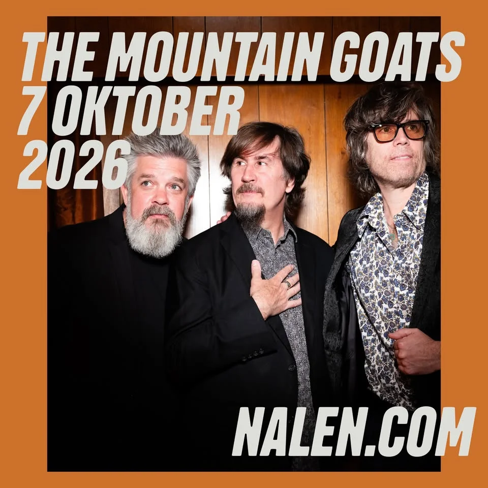 The Mountain Goats (+ Support: Craig Finn) | Nalen, Stockholm