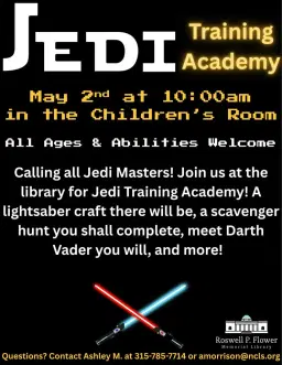 All Ages & Abilities Jedi Training Academy