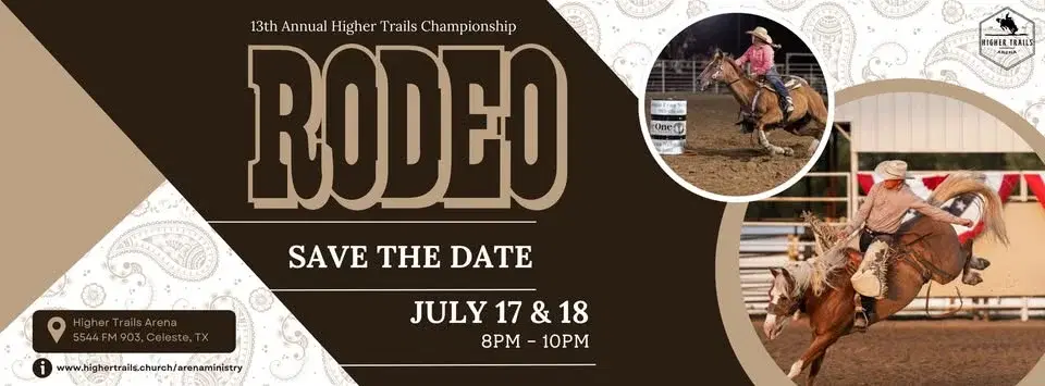 13th Annual Higher Trails Championship Rodeo & Vendor Event