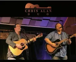Chris Alan Duo Acoustic at The Patio at Horsham 4/4 6pm
