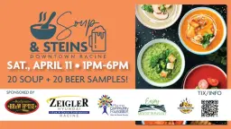 “Soup & Steins” a Sampling of Brews & Stews