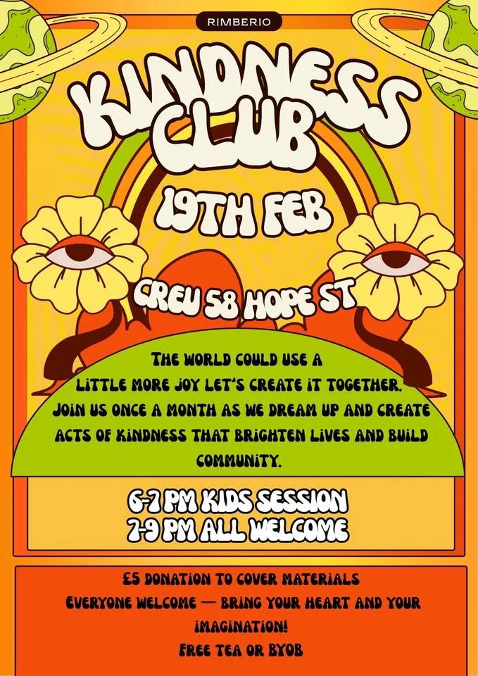 Kindness club @ Creu