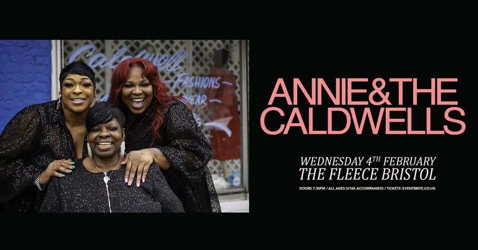 Annie & The Caldwells at The Fleece, Bristol - Wed 4th Feb 2026