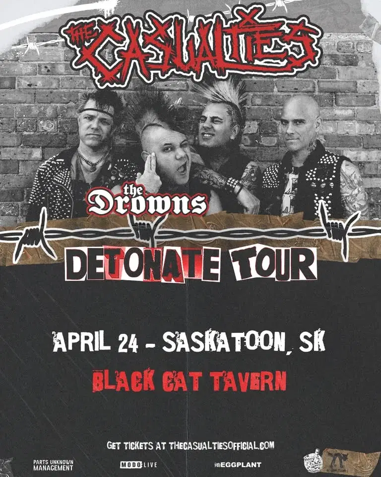 The Casualties - Saskatoon