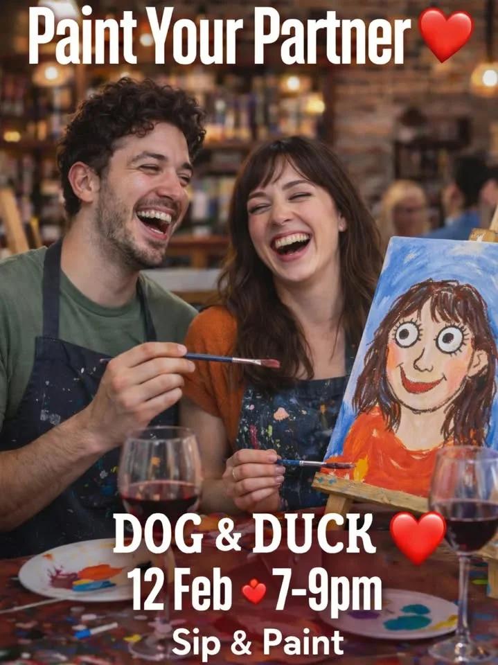 Sip n Paint - Paint Your Person Valentine’s Special
