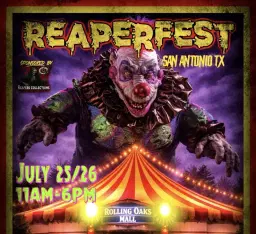 Meet the Killer Klowns at Reaperfest !!