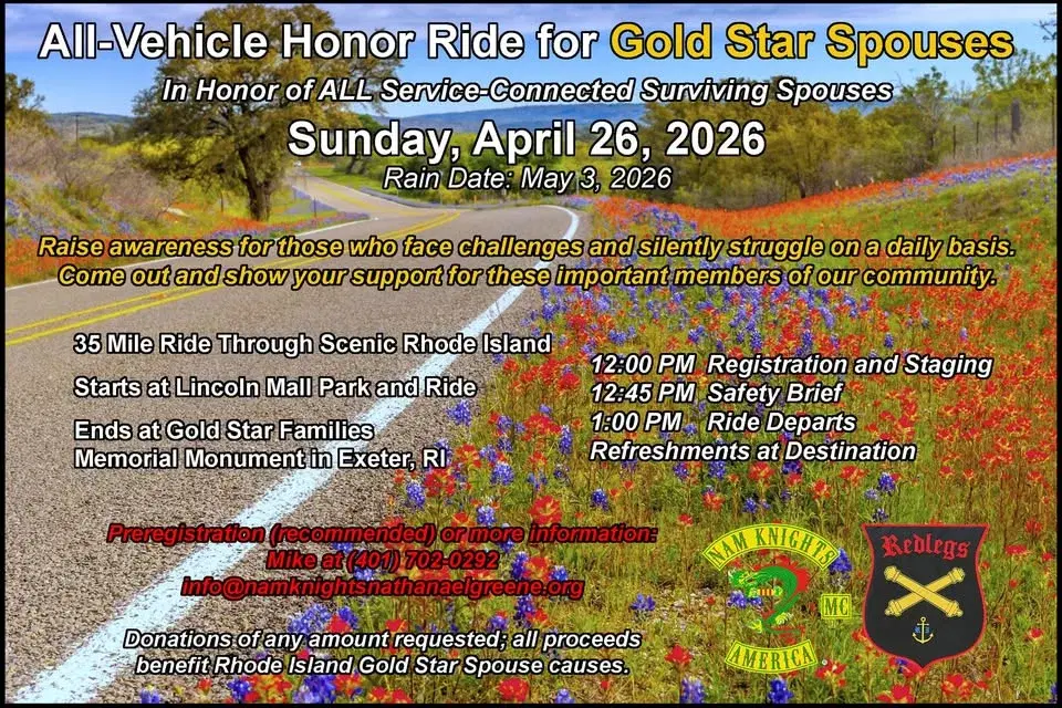 All-Vehicle Honor Ride for Gold Star Spouses