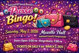Ashland All Sports Boosters Purse Bingo 2026