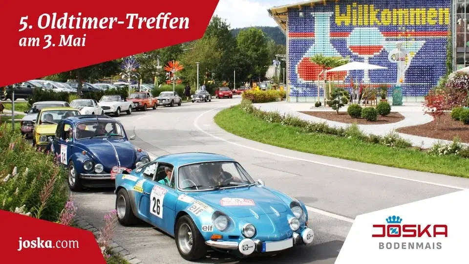 5. Oldtimer-Treffen im JOSKA Glasparadies in Bodenmais