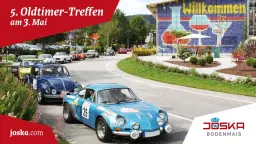 5. Oldtimer-Treffen im JOSKA Glasparadies in Bodenmais