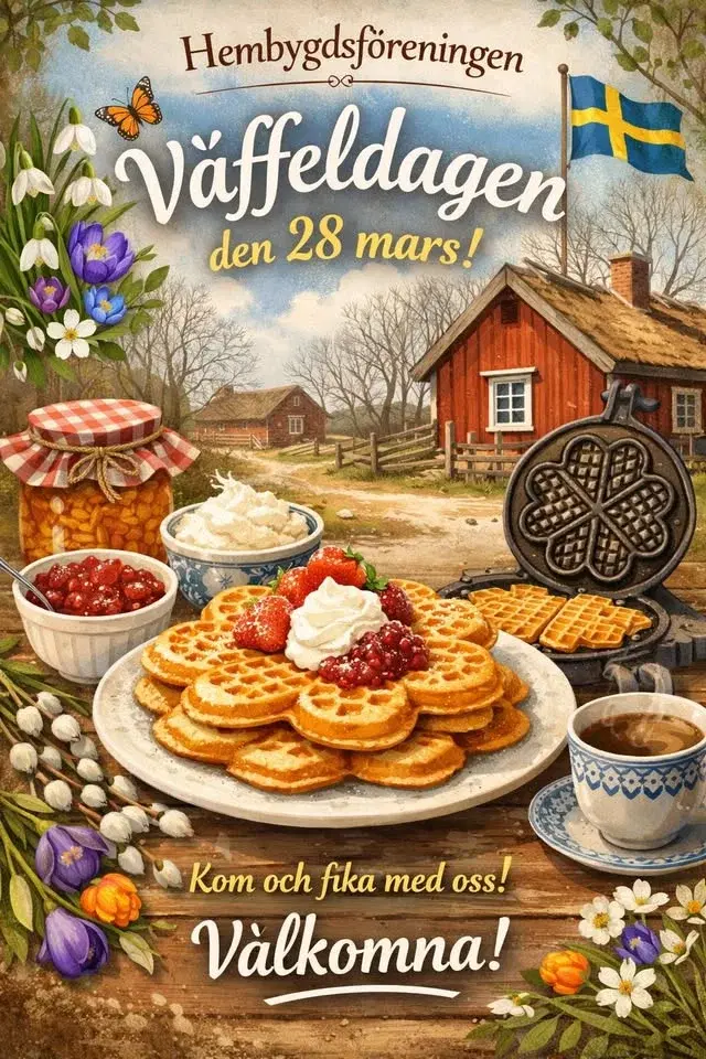 Våffeldagen i Fattigstugan
