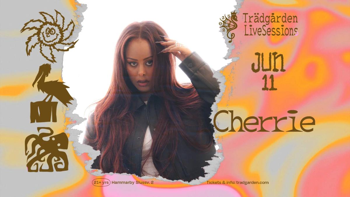 🎤 Live Sessions: Cherrie på Trädgården! 🌟